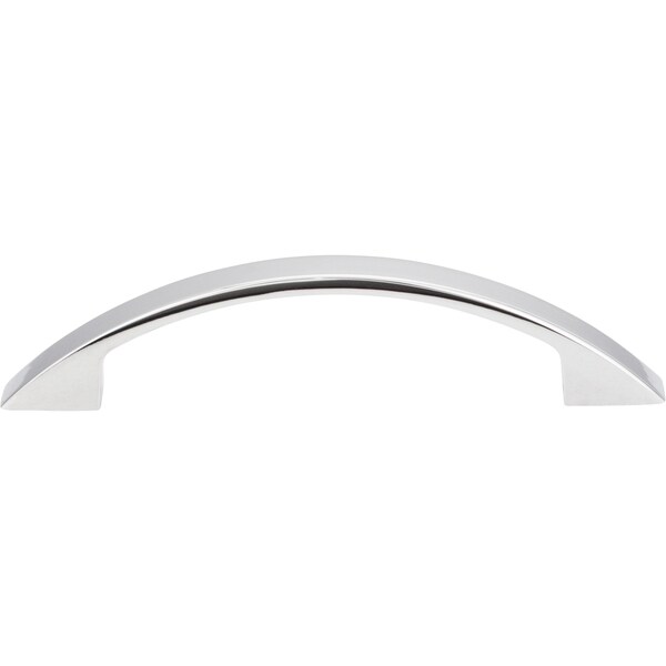 96 Mm Center-to-Center Polished Chrome Arched Somerset Cabinet Pull